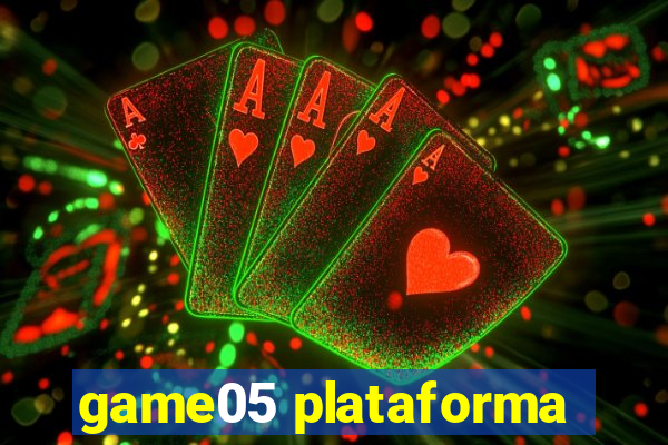 game05 plataforma